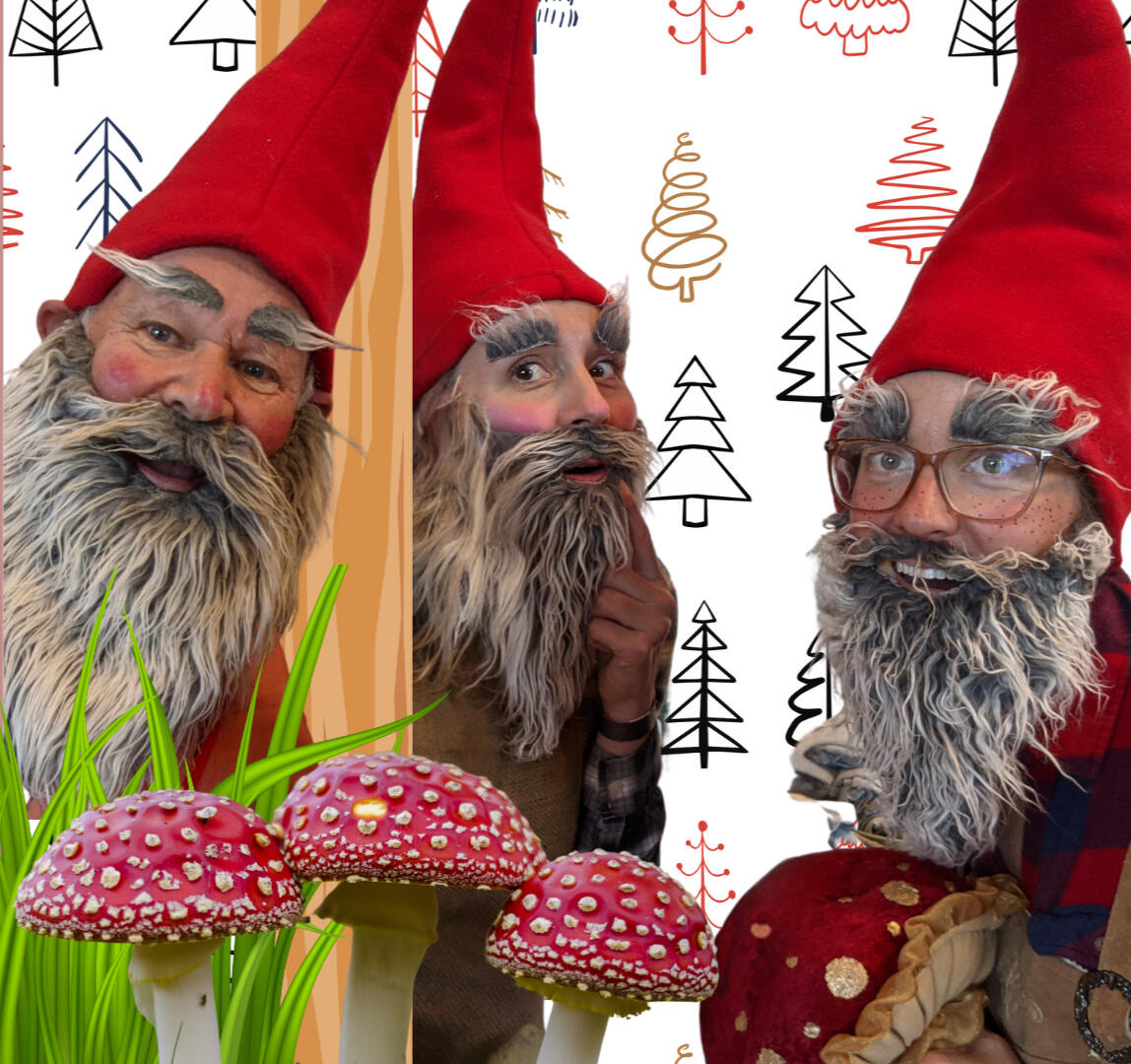 The Three Gnomes at OMSI Forest After Dark, 2024